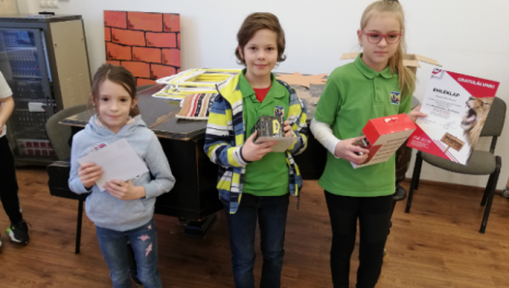 Országos Első helyezés az On-Lion angol nyelvű versenyen